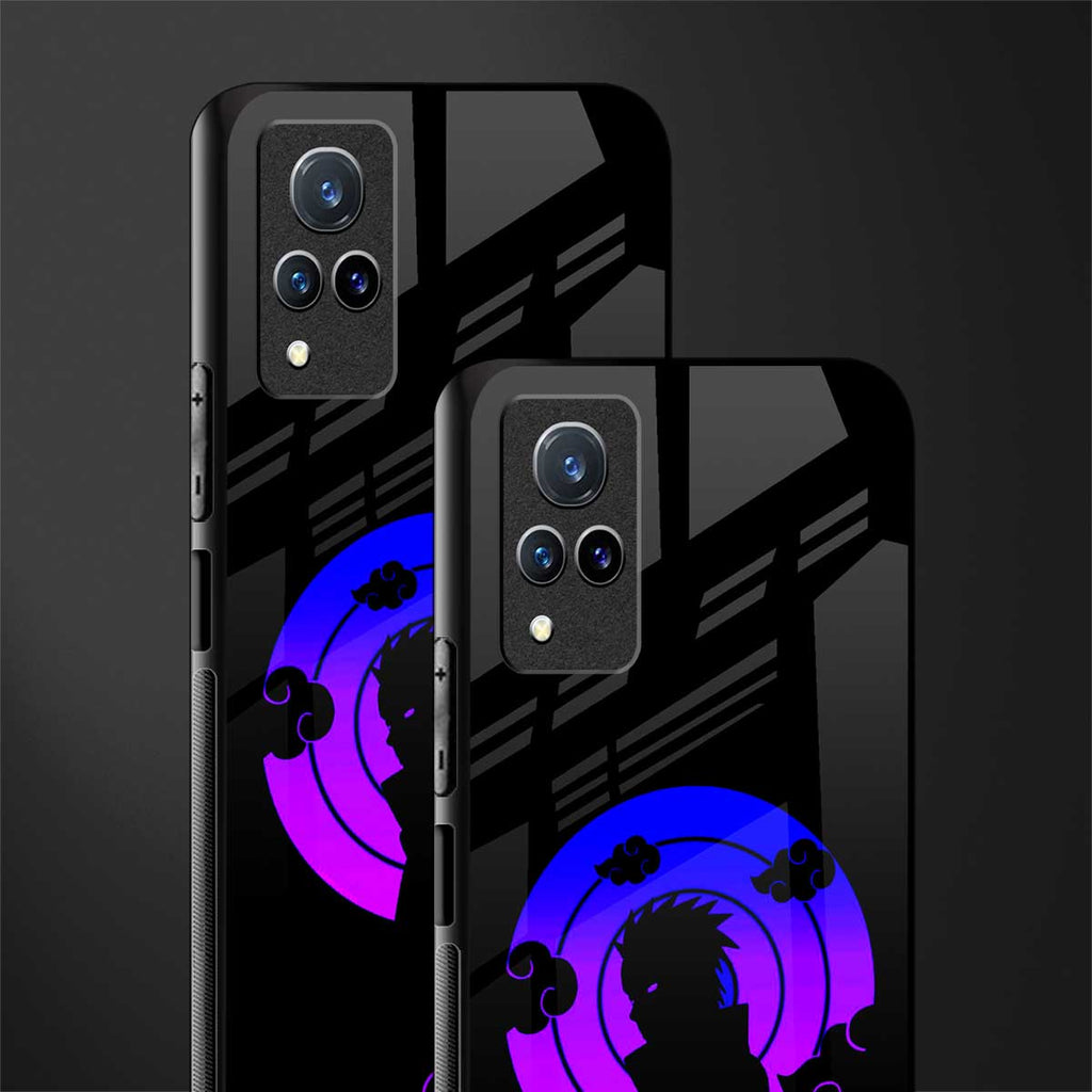 akatsuki minimalistic glass case for vivo v21 5g image-2