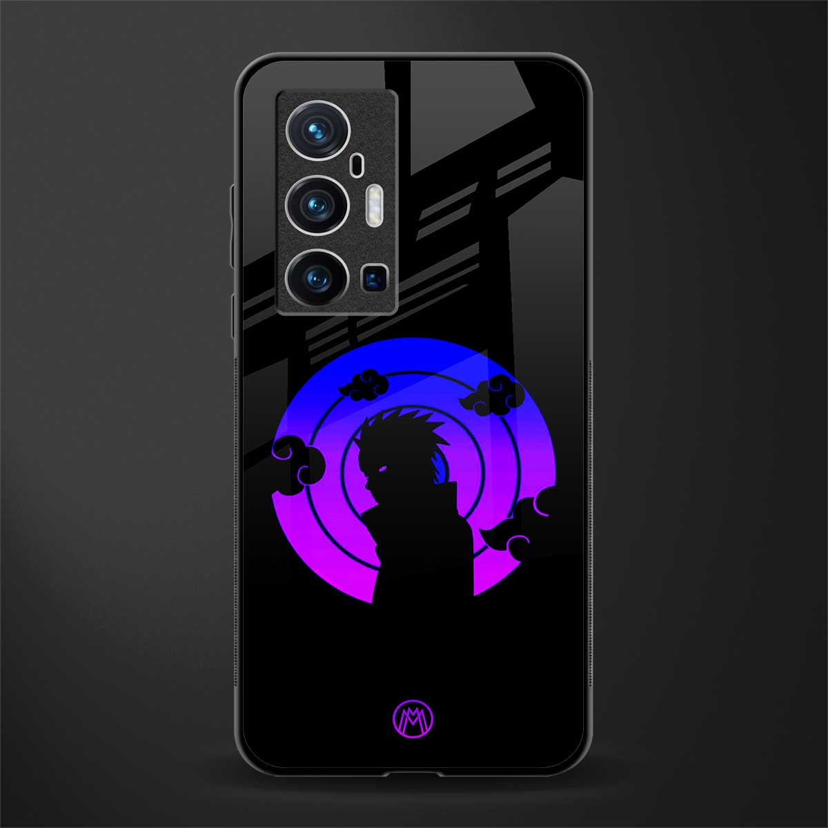 akatsuki minimalistic glass case for vivo x70 pro plus image