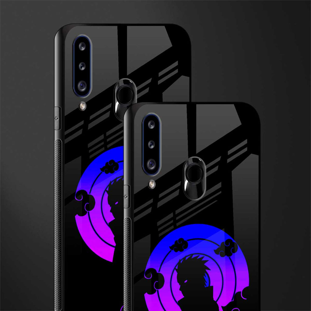 akatsuki minimalistic glass case for samsung galaxy a20s image-2