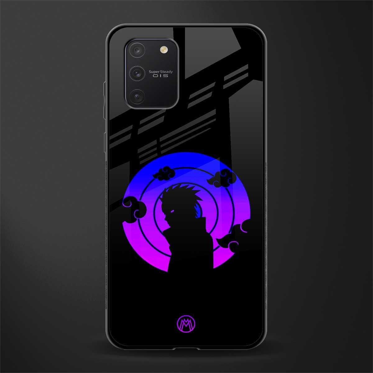 akatsuki minimalistic glass case for samsung galaxy a91 image