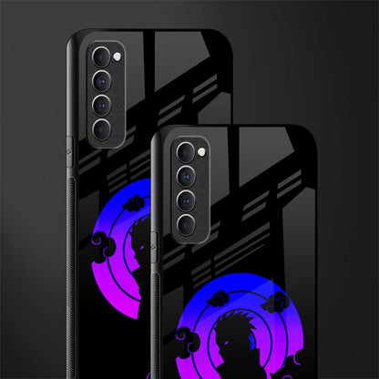 akatsuki minimalistic glass case for oppo reno 4 pro image-2