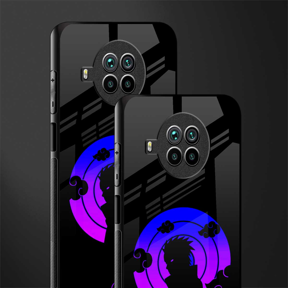 akatsuki minimalistic glass case for mi 10i image-2
