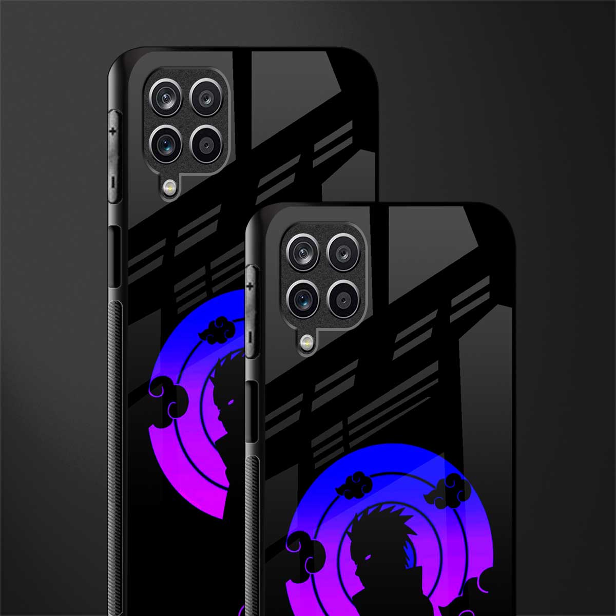 akatsuki minimalistic glass case for samsung galaxy f12 image-2