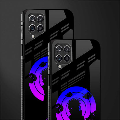 akatsuki minimalistic glass case for samsung galaxy f12 image-2