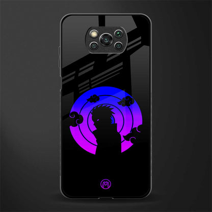 akatsuki minimalistic glass case for poco x3 pro image