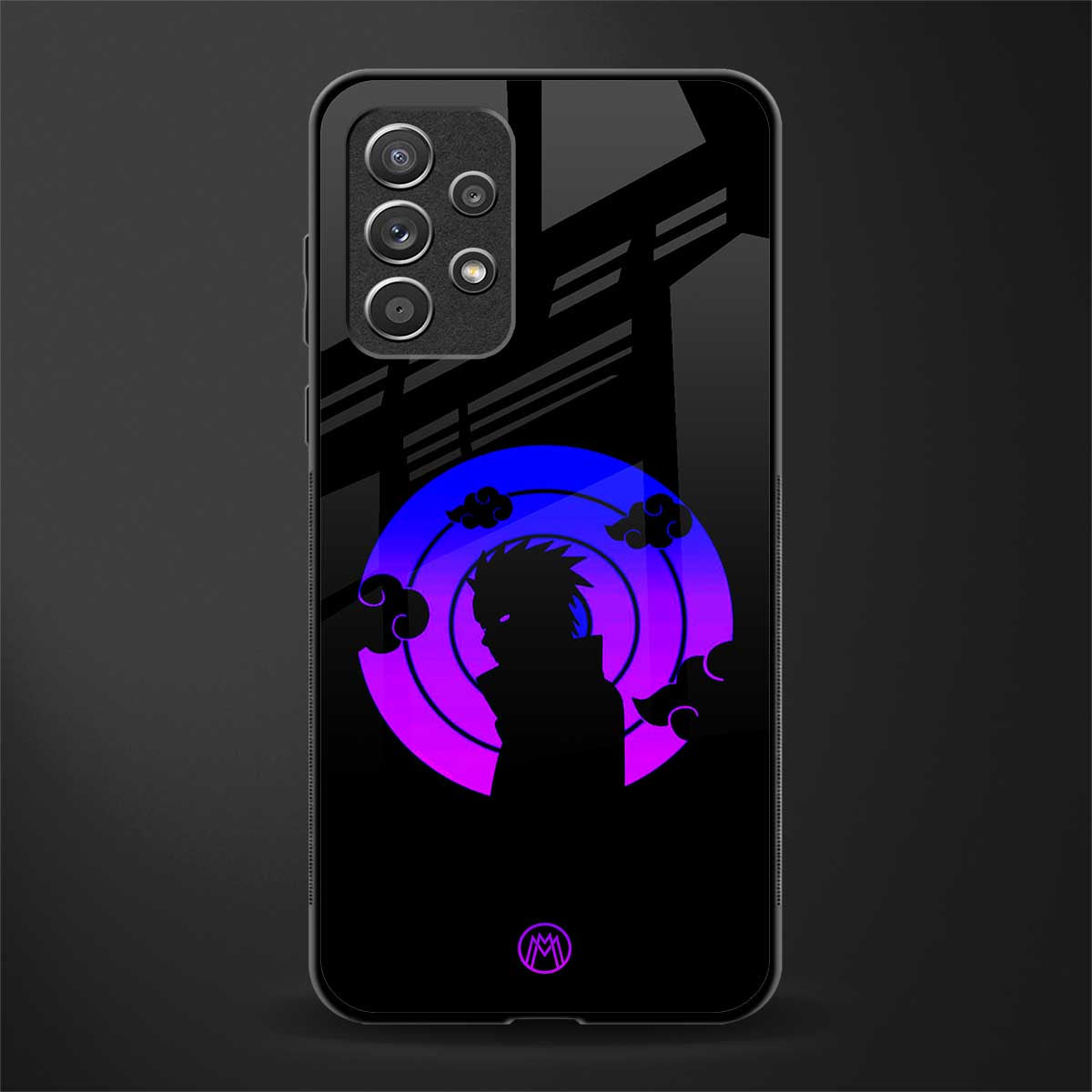 akatsuki minimalistic glass case for samsung galaxy a72 image