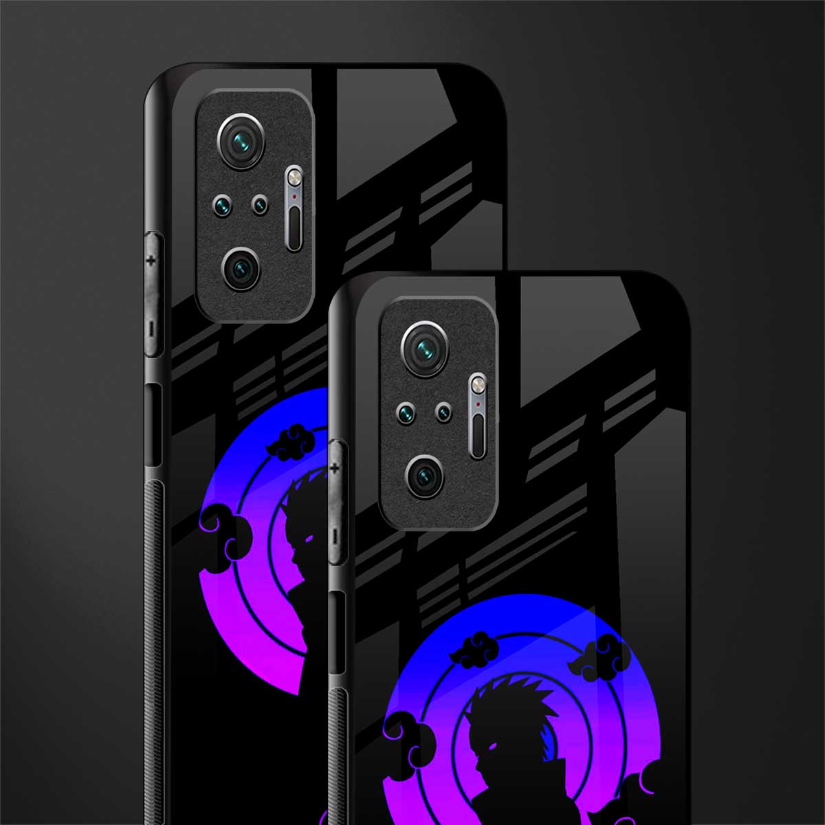 akatsuki minimalistic glass case for redmi note 10 pro image-2