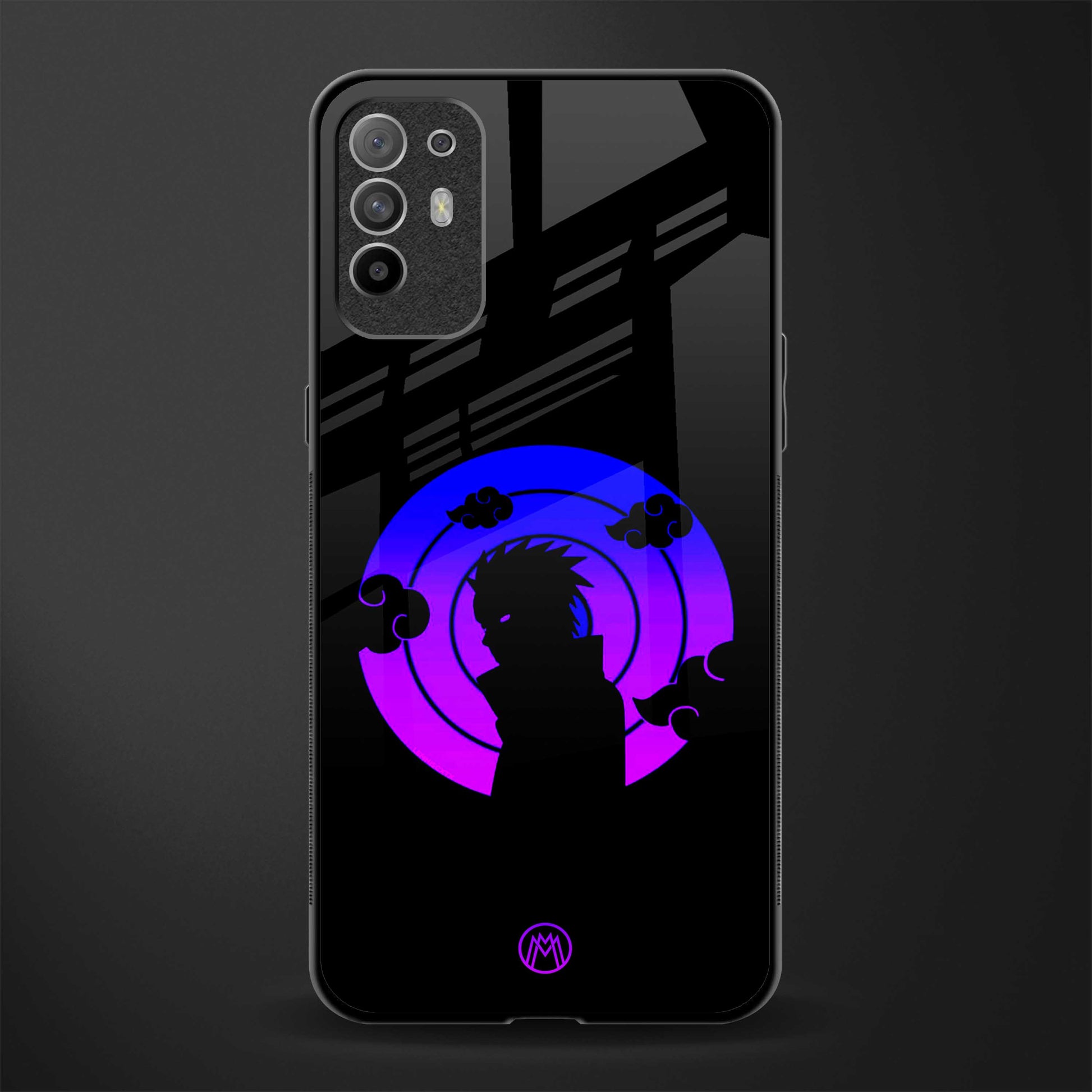 akatsuki minimalistic glass case for oppo f19 pro plus image
