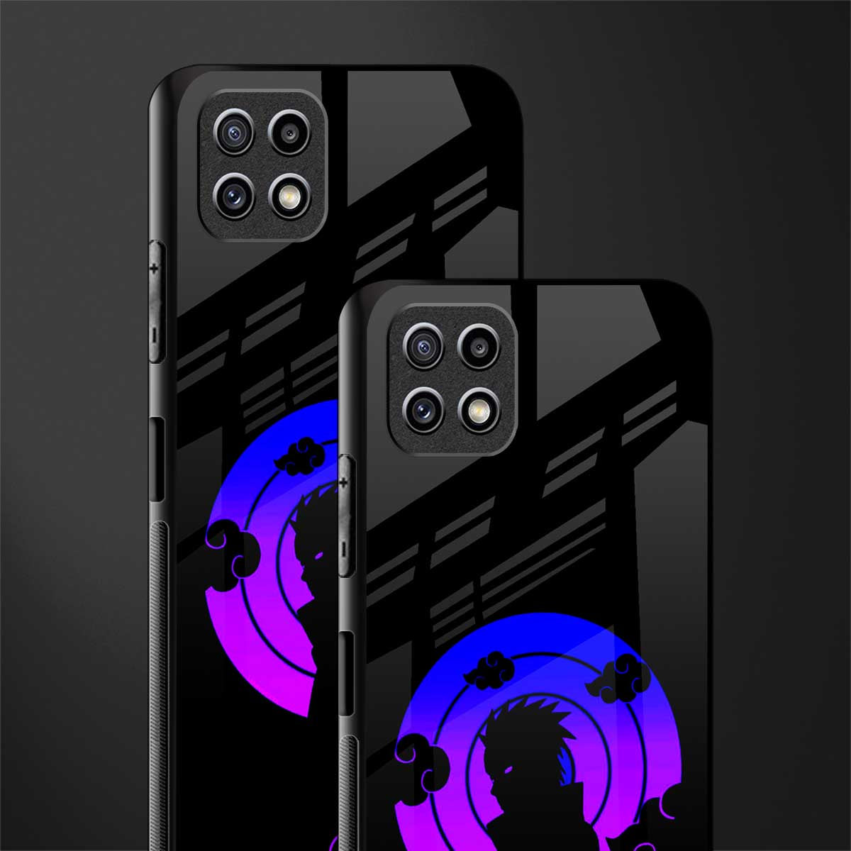 akatsuki minimalistic glass case for samsung galaxy a22 5g image-2