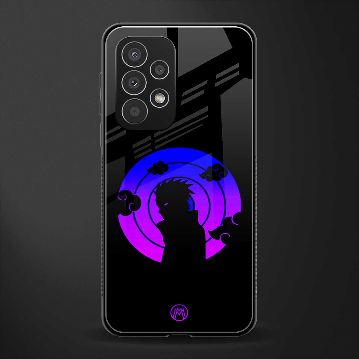 akatsuki minimalistic back phone cover | glass case for samsung galaxy a53 5g
