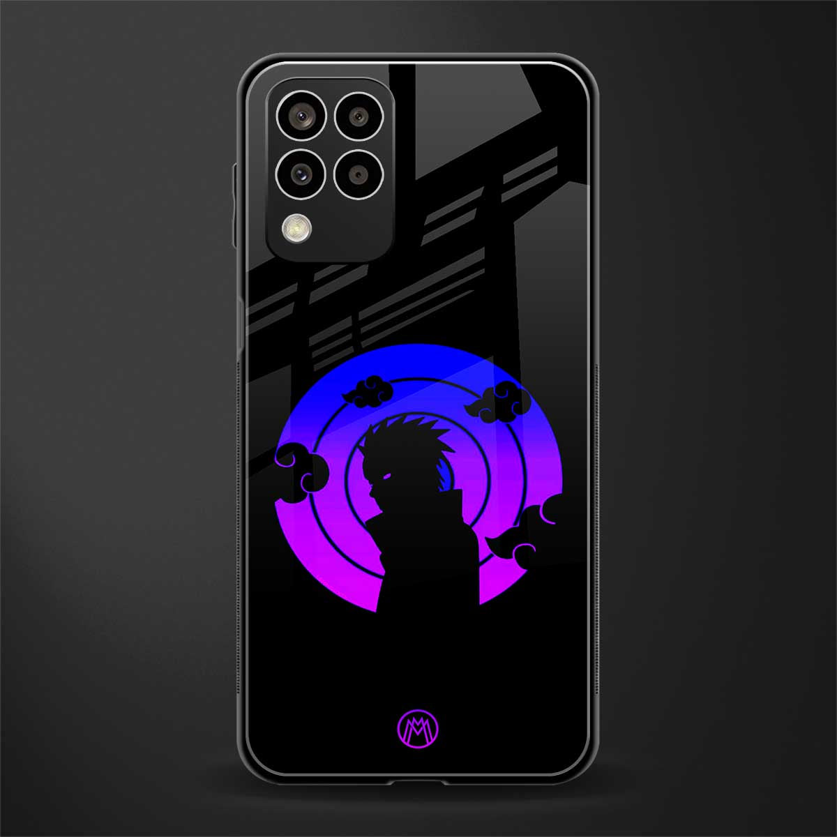 akatsuki minimalistic back phone cover | glass case for samsung galaxy m33 5g