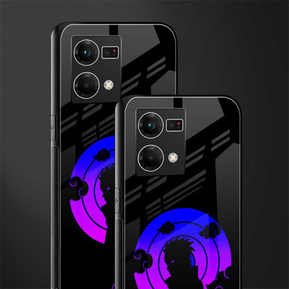 akatsuki minimalistic back phone cover | glass case for oppo f21 pro 4g