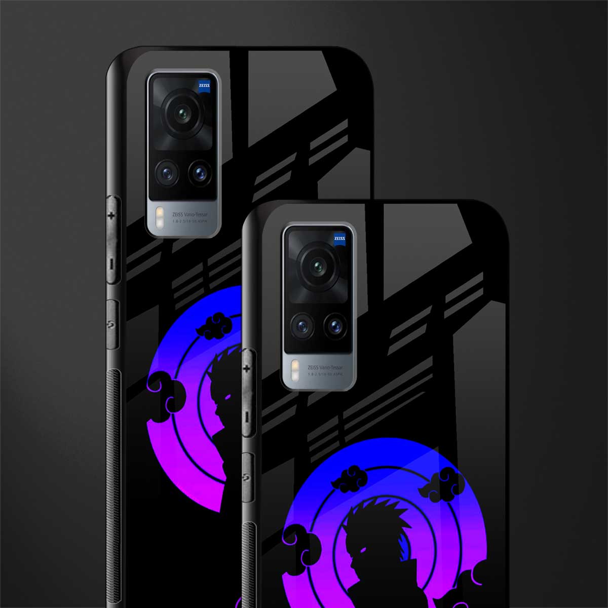 akatsuki minimalistic glass case for vivo x60 image-2