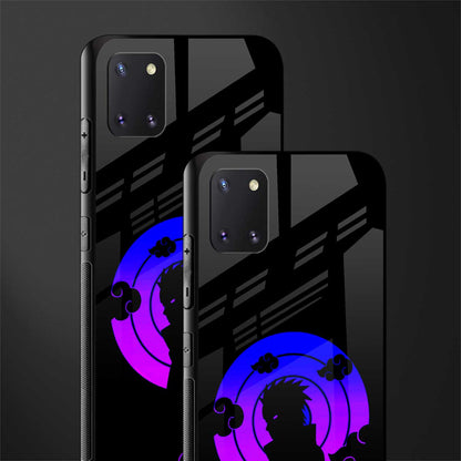 akatsuki minimalistic glass case for samsung a81 image-2