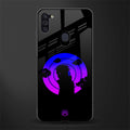 akatsuki minimalistic glass case for samsung galaxy m11 image