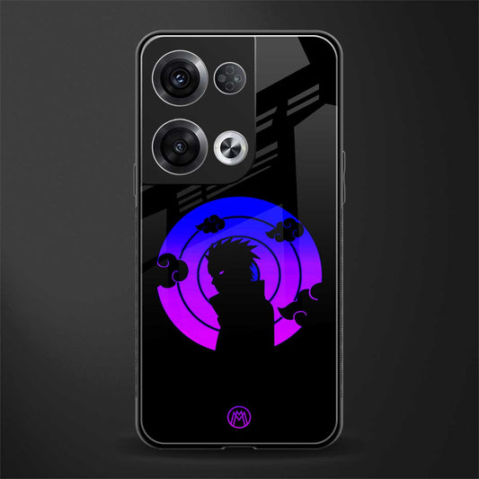 akatsuki minimalistic back phone cover | glass case for oppo reno 8