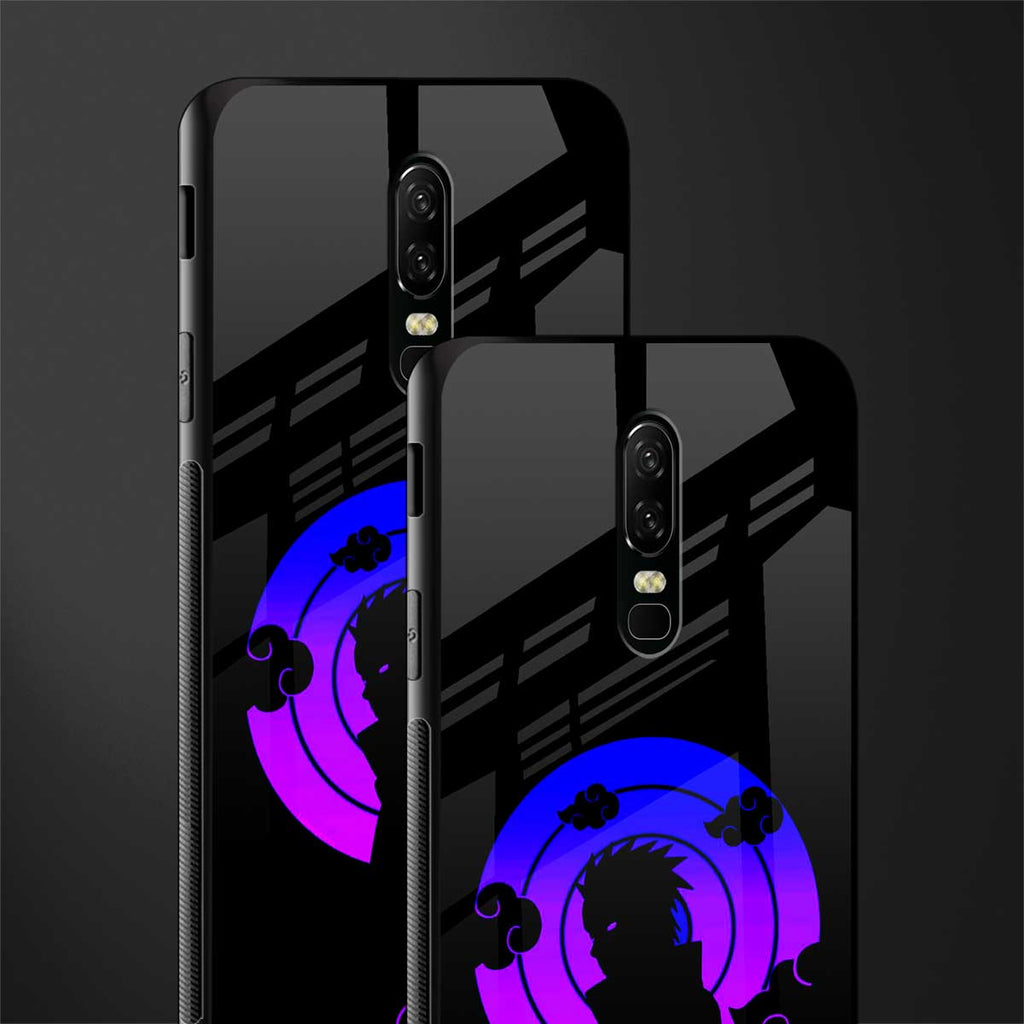 akatsuki minimalistic glass case for oneplus 6 image-2