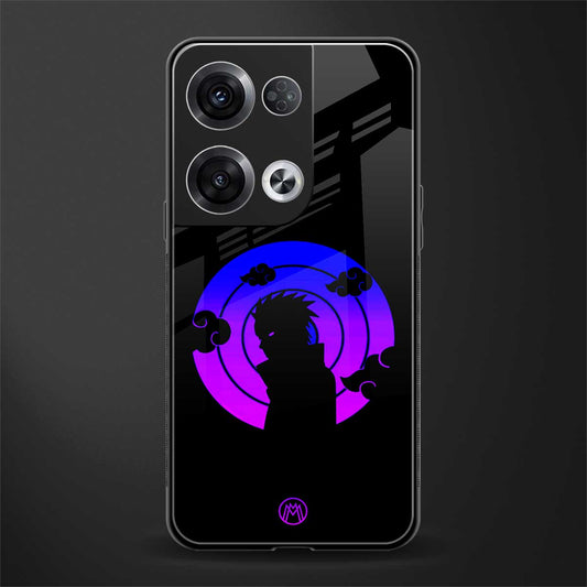 akatsuki minimalistic back phone cover | glass case for oppo reno 8 pro