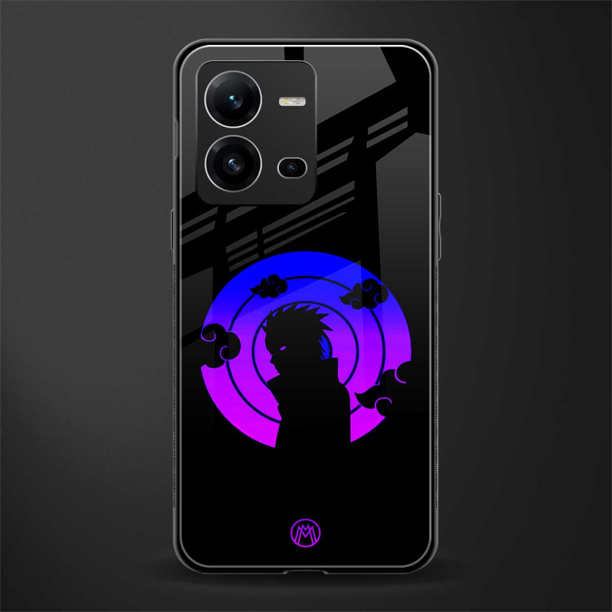 akatsuki minimalistic back phone cover | glass case for vivo v25-5g