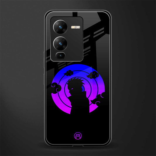 akatsuki minimalistic back phone cover | glass case for vivo v25 pro 5g