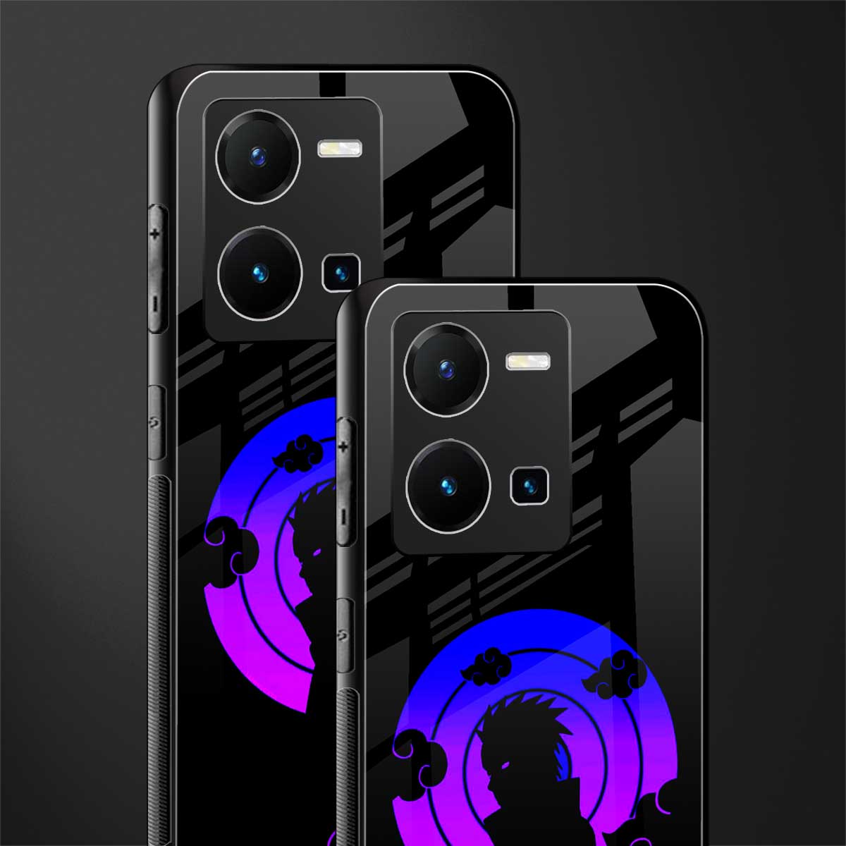 akatsuki minimalistic back phone cover | glass case for vivo y35 4g