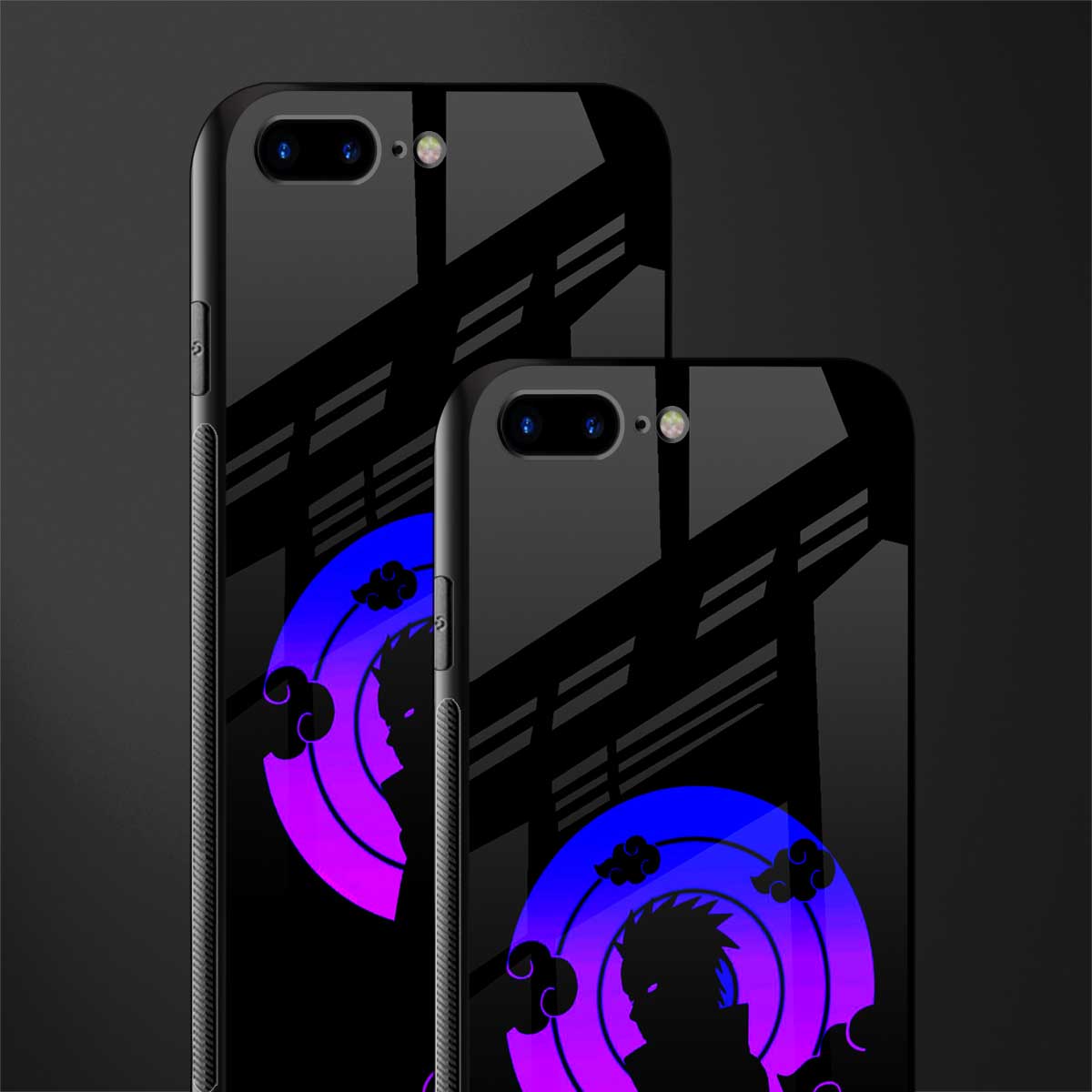 akatsuki minimalistic glass case for iphone 7 plus image-2