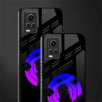 akatsuki minimalistic back phone cover | glass case for vivo v21e 4g