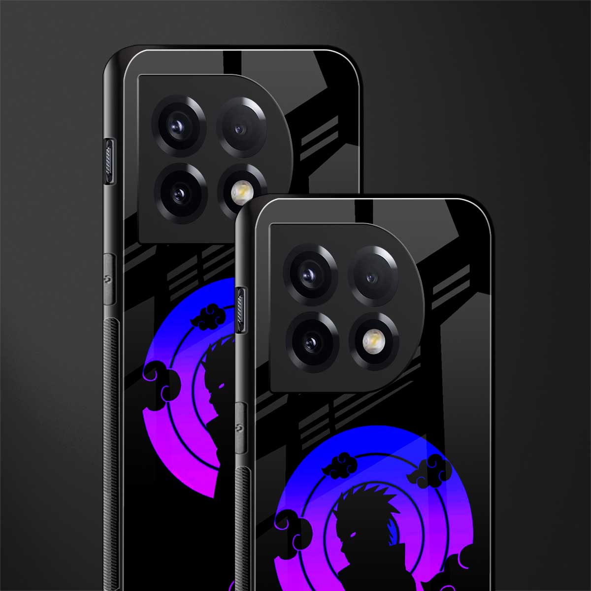 akatsuki minimalistic back phone cover | glass case for oneplus 11
