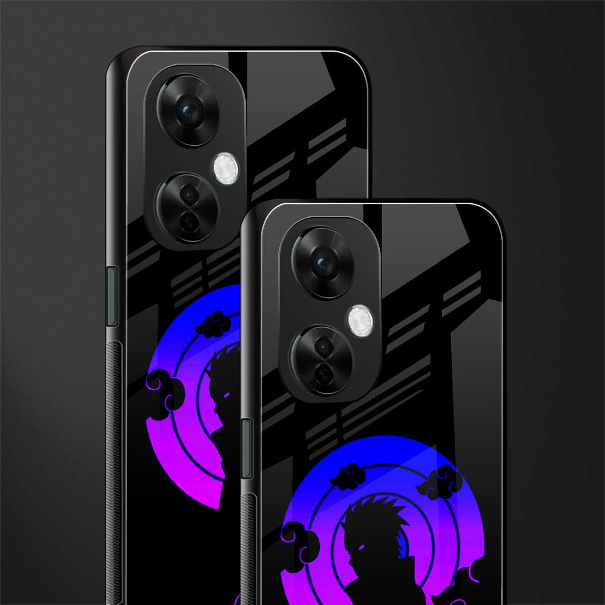 akatsuki minimalistic back phone cover | glass case for oneplus nord ce 3 lite