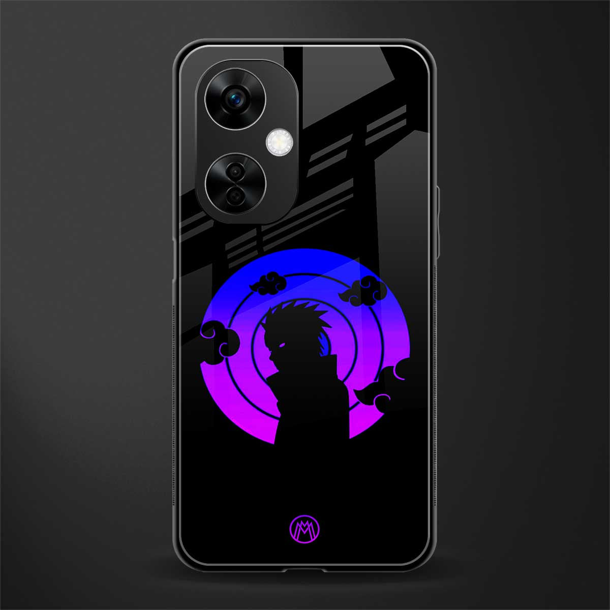 akatsuki minimalistic back phone cover | glass case for oneplus nord ce 3 lite