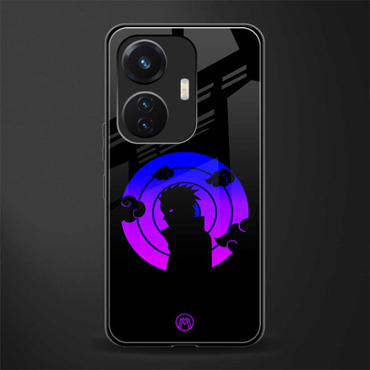 akatsuki minimalistic back phone cover | glass case for vivo t1 44w 4g