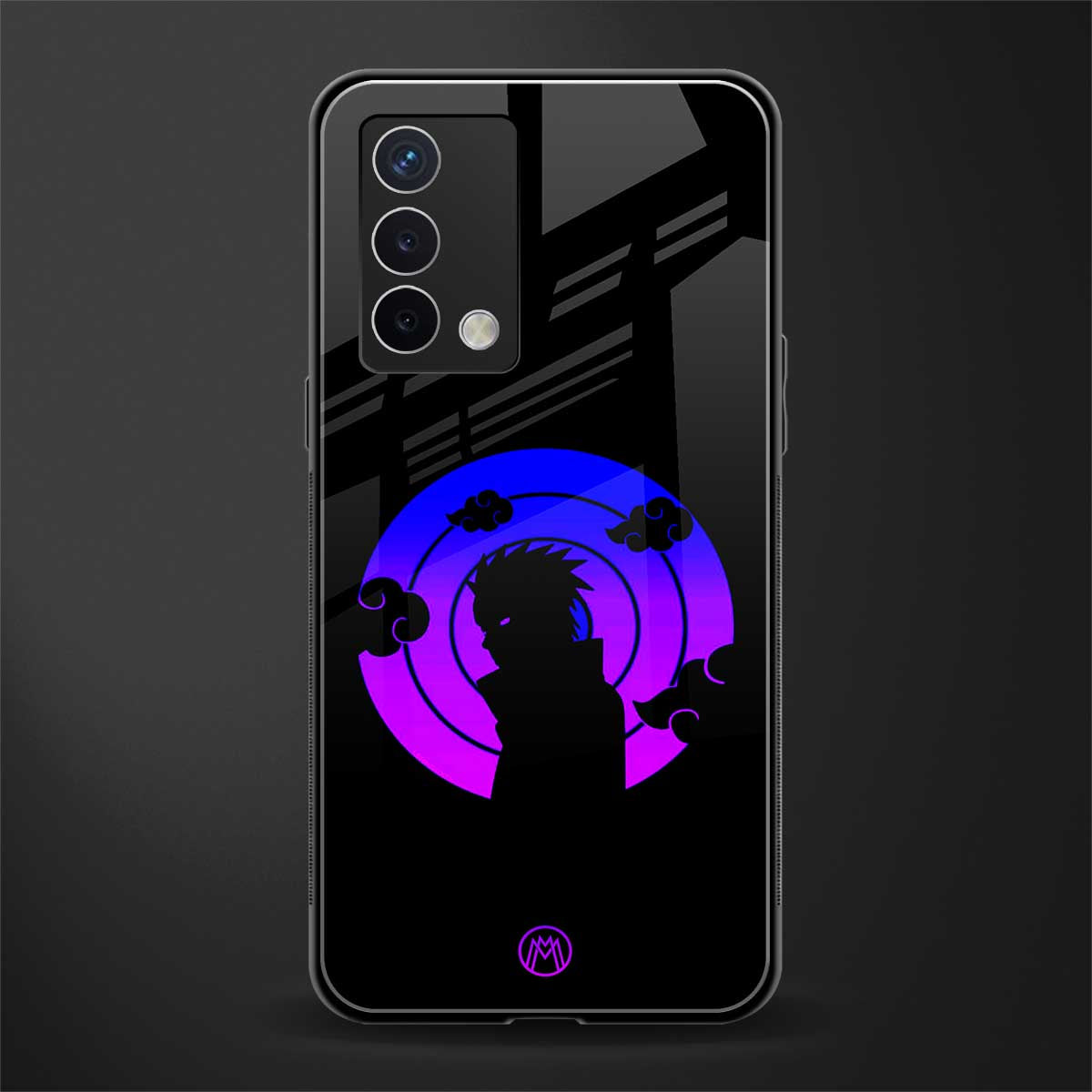 akatsuki minimalistic back phone cover | glass case for oppo a74 4g
