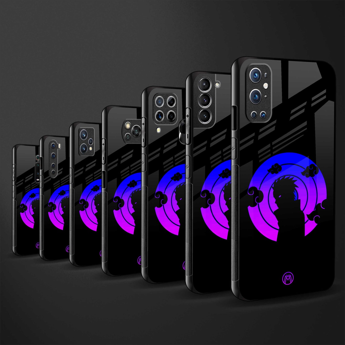 akatsuki minimalistic back phone cover | glass case for samsung galaxy a54 5g