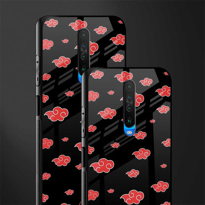 akatsuki naruto anime glass case for poco x2 image-2