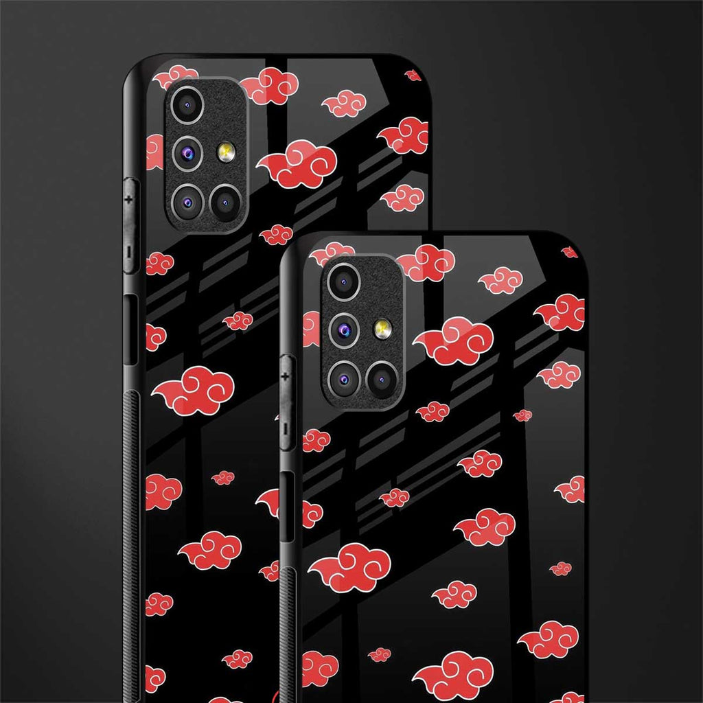 akatsuki naruto anime glass case for samsung galaxy m51 image-2