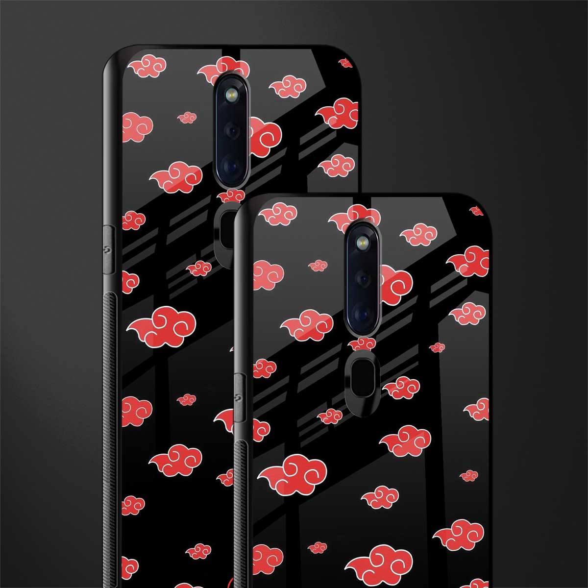 akatsuki naruto anime glass case for oppo f11 pro image-2