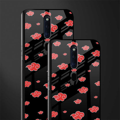 akatsuki naruto anime glass case for oppo f11 pro image-2