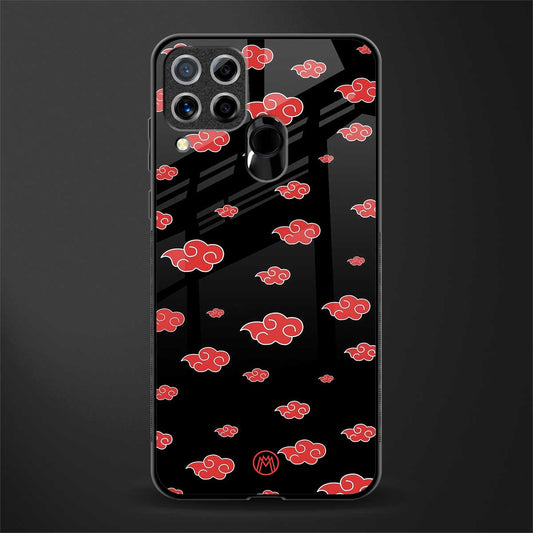 akatsuki naruto anime glass case for realme c15 image