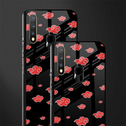 akatsuki naruto anime glass case for vivo y19 image-2