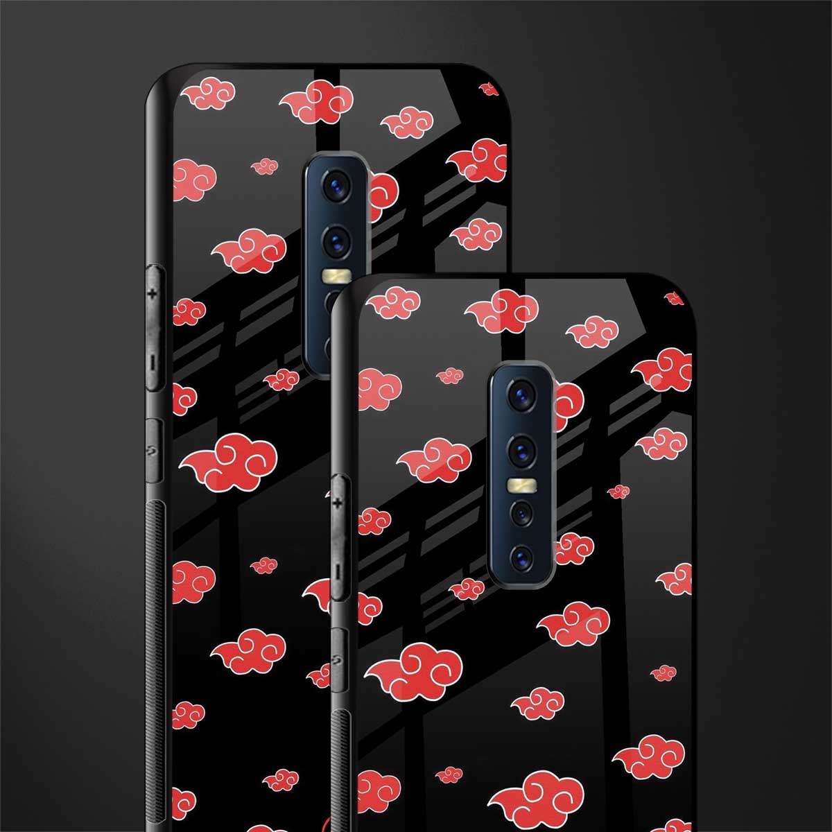 akatsuki naruto anime glass case for vivo v17 pro image-2