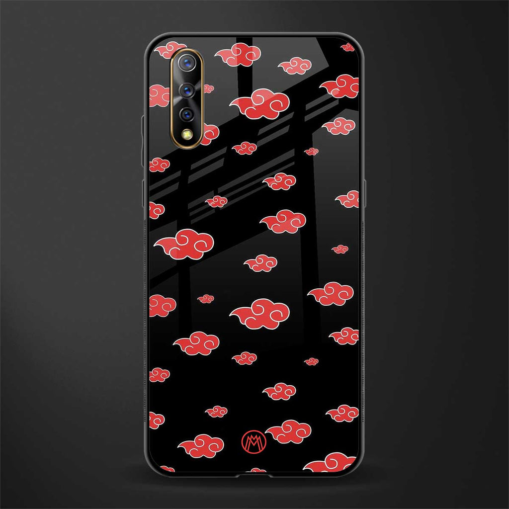 akatsuki naruto anime glass case for vivo z1x image