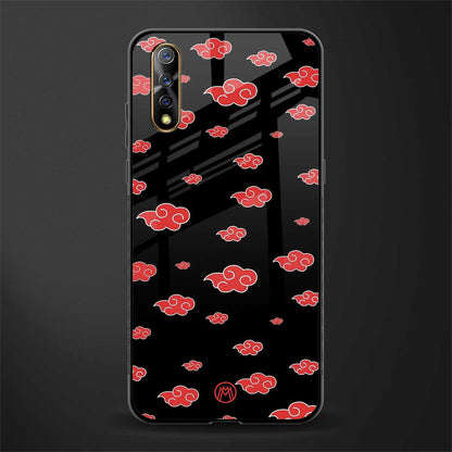 akatsuki naruto anime glass case for vivo z1x image