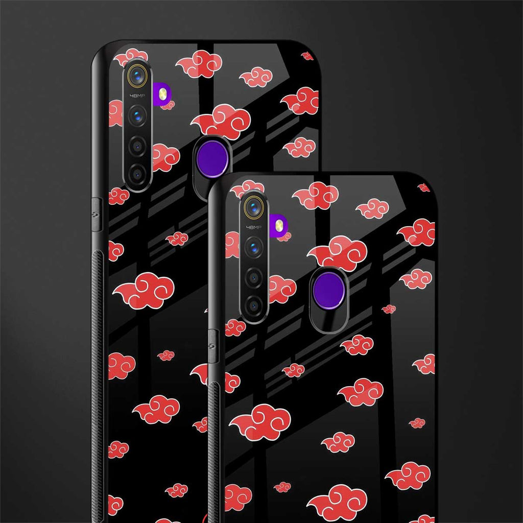 akatsuki naruto anime glass case for realme 5 image-2