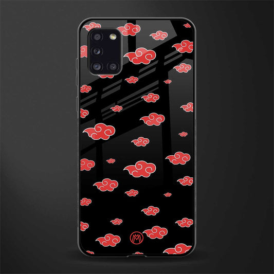 akatsuki naruto anime glass case for samsung galaxy a31 image