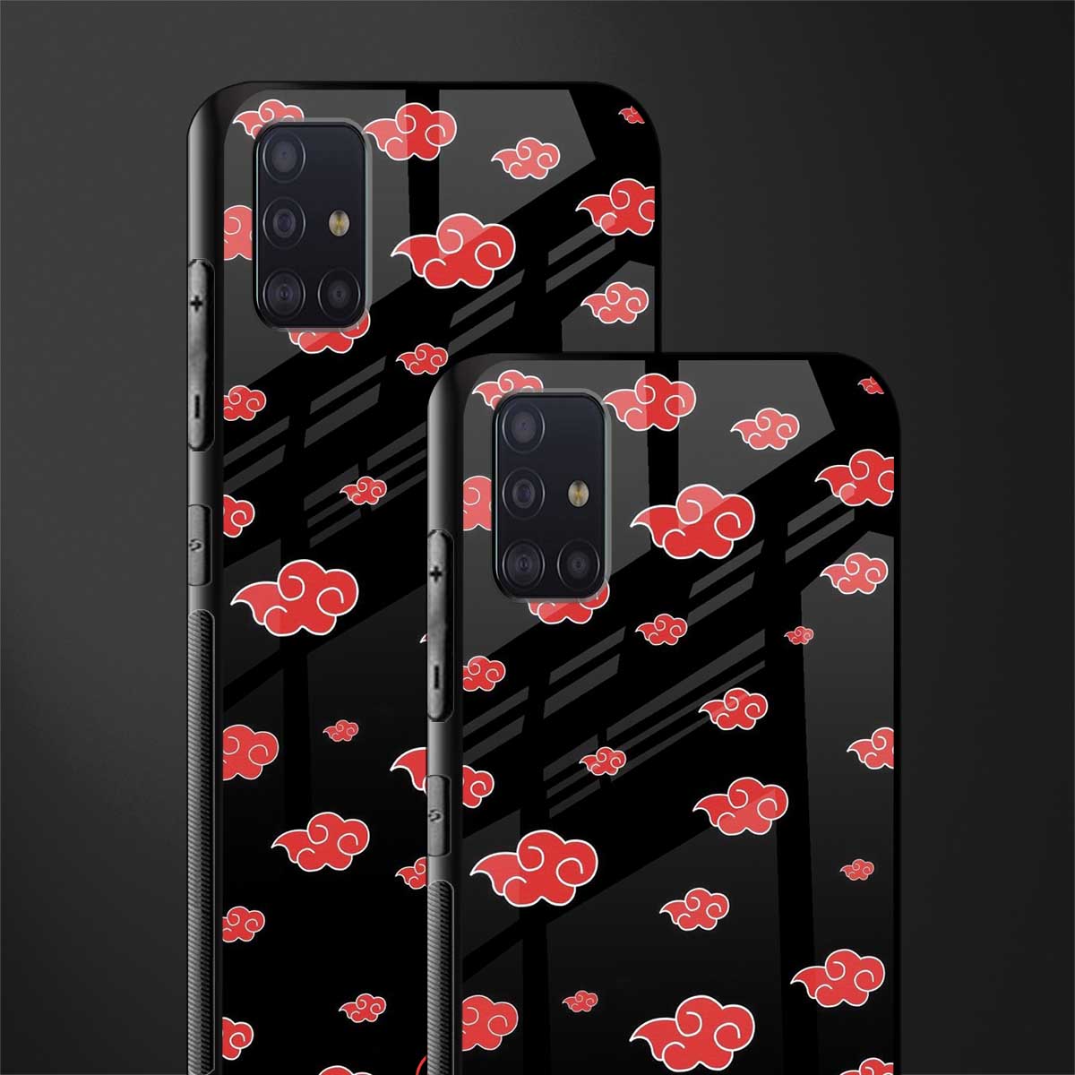 akatsuki naruto anime glass case for samsung galaxy a71 image-2