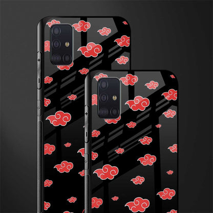 akatsuki naruto anime glass case for samsung galaxy a71 image-2
