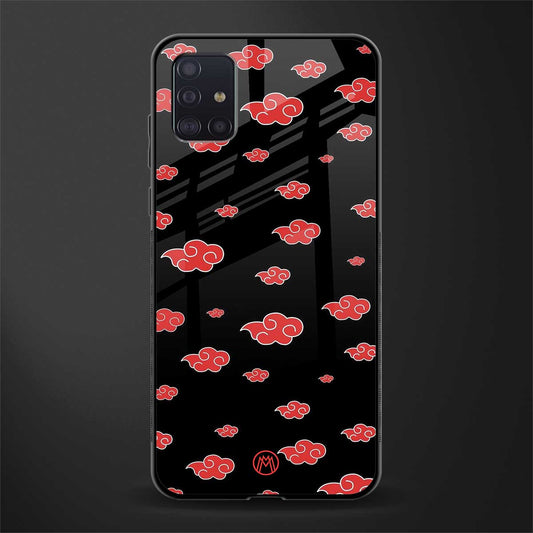 akatsuki naruto anime glass case for samsung galaxy a71 image