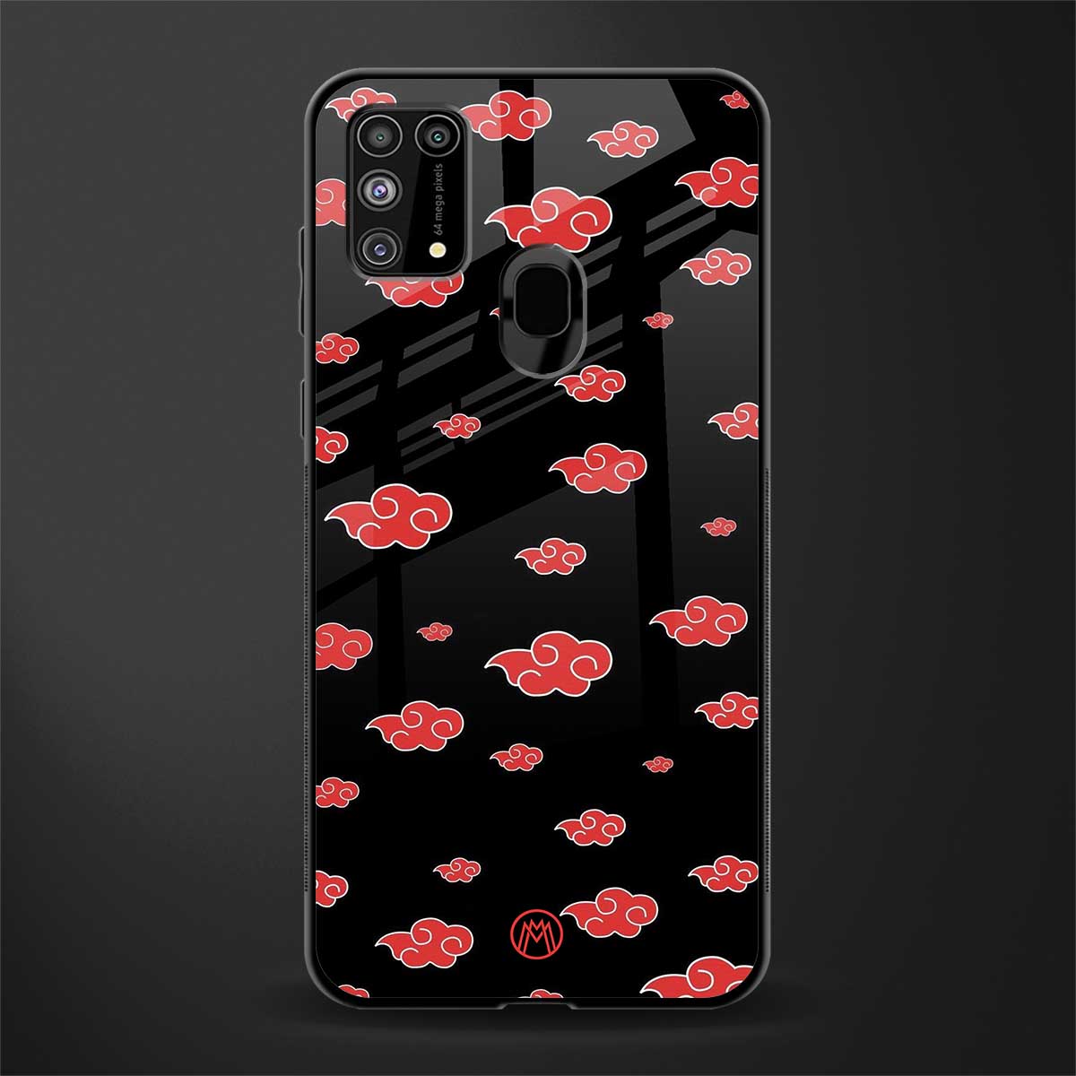 akatsuki naruto anime glass case for samsung galaxy m31 prime edition image