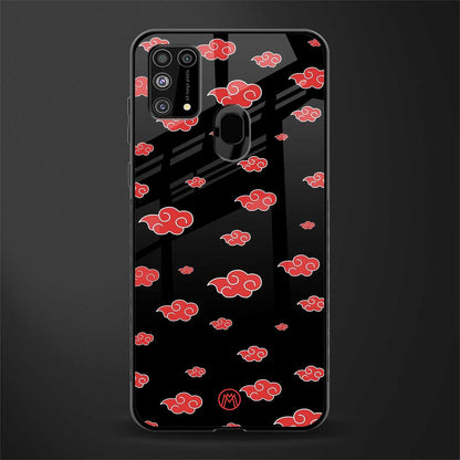 akatsuki naruto anime glass case for samsung galaxy m31 prime edition image