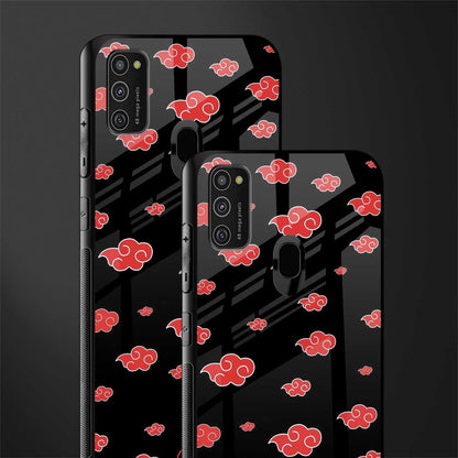 akatsuki naruto anime glass case for samsung galaxy m21 image-2